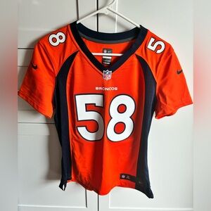 Denver Broncos Von Miller #58 NFL Nike Women’s Football Jersey